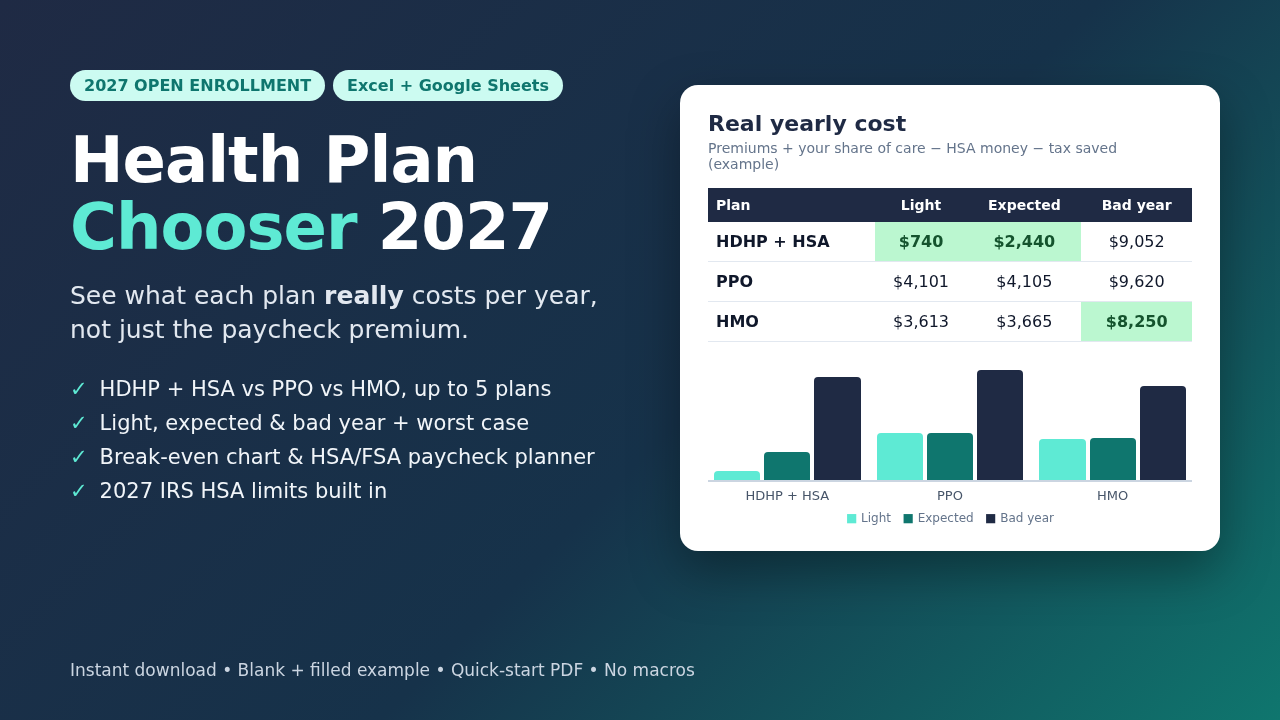 Health Plan Chooser 2027 cover